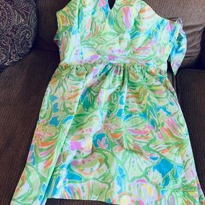 Lilly Pulitzer strapless dress